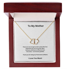 Hearts Together Mothers Day Neckace