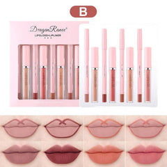 4pcs Lip Gloss Lip Liner Pen Set