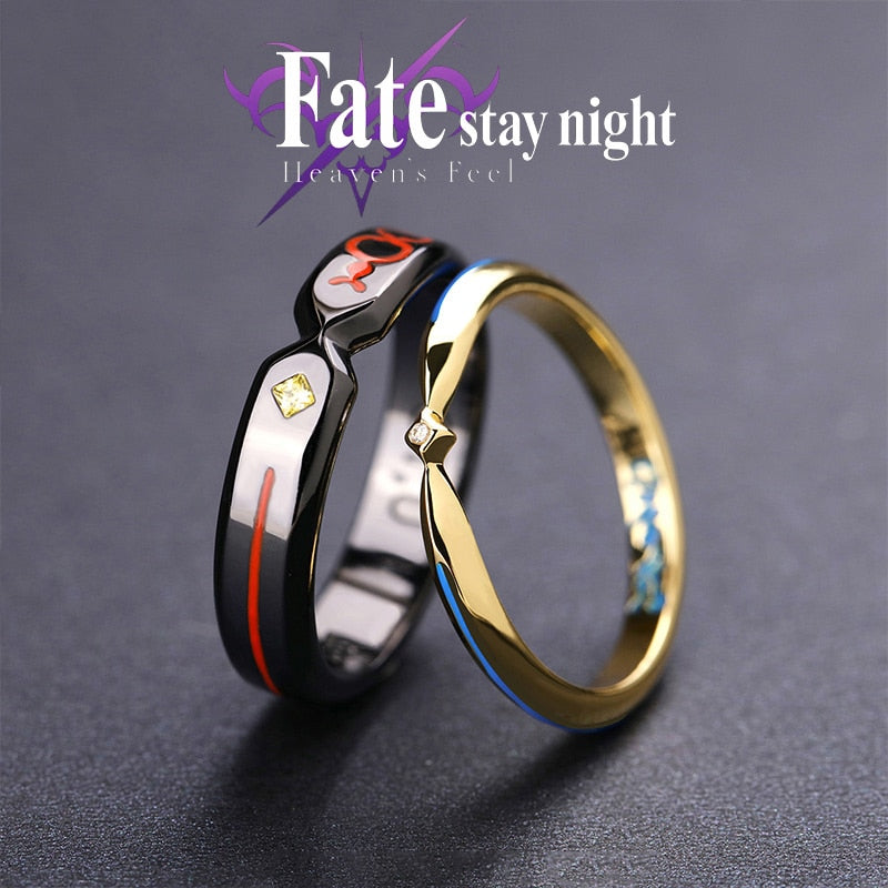 Fate Stay Night Black Saber Rings